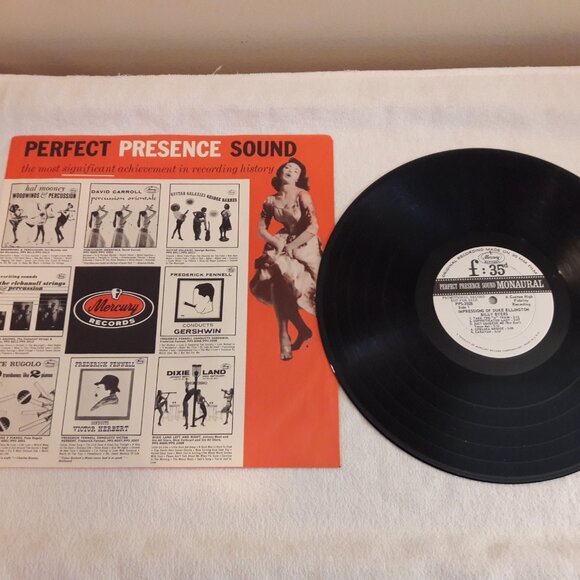 1962 Impressions of Duke Ellington Vinyl Record PPS-2028 - Picture 4 of 5